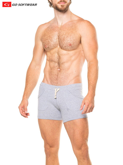 Go Softwear 4891 Herren Lumber Jack Shorty - Heather Grey