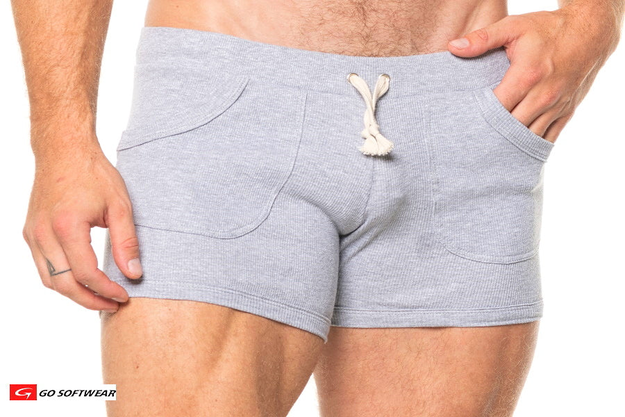 Go Softwear 4891 Herren Lumber Jack Shorty - Heather Grey