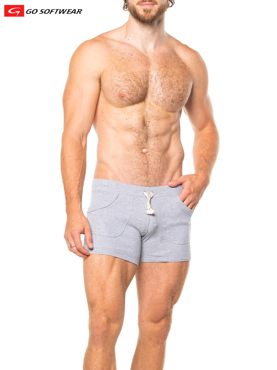 Go Softwear 4891 Herren Lumber Jack Shorty - Heather Grey