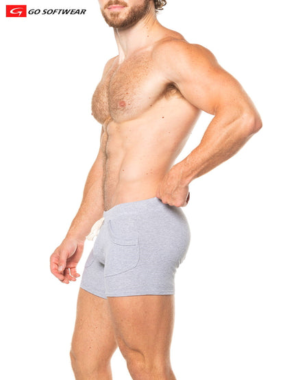 Go Softwear 4891 Herren Lumber Jack Shorty - Heather Grey