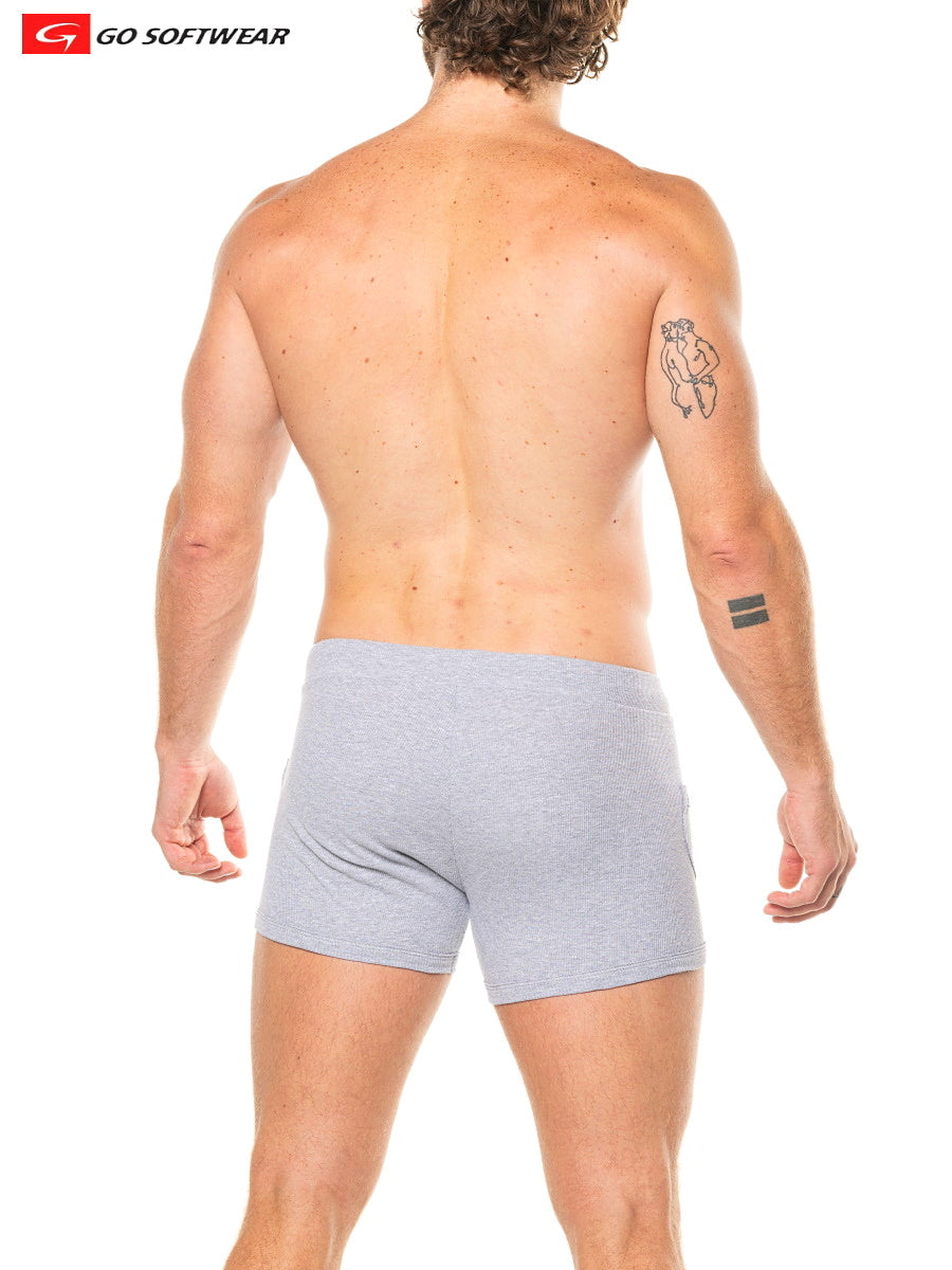 Go Softwear 4891 Herren Lumber Jack Shorty - Heather Grey