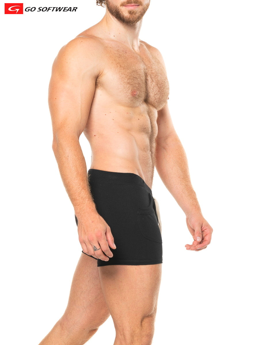 Go Softwear 4891 Herren Lumber Jack Shorty - Schwarz