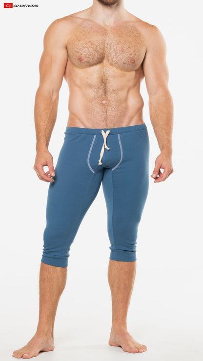 Go Softwear 4914 Men's California Lounge 3/4 Pull-On Pant - French Blue