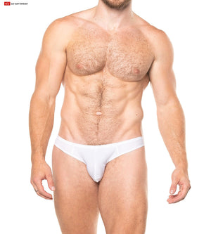 String de bain pour homme Apollo 4595 de Go Softwear - Blanc