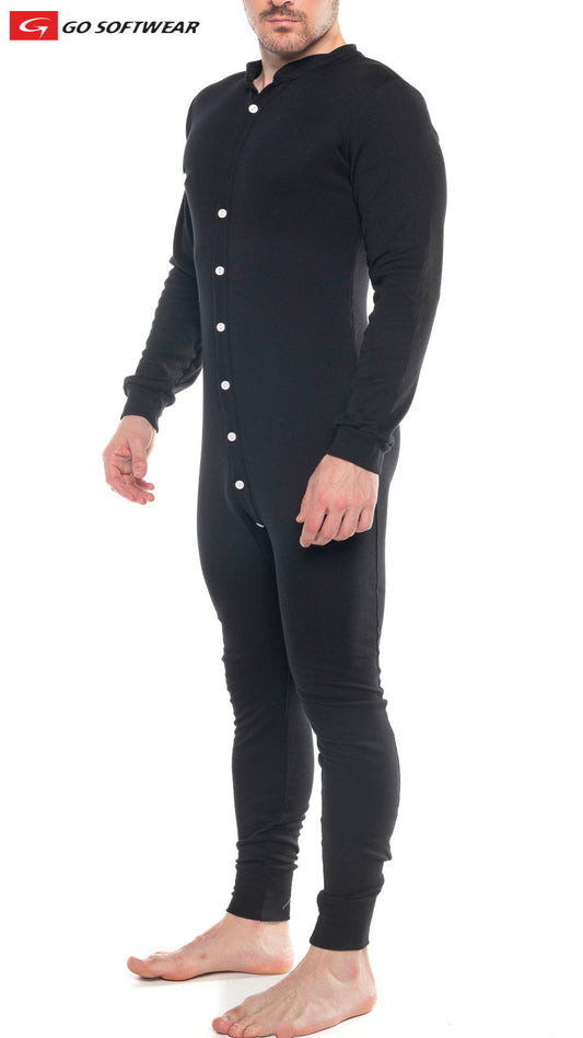 Combinaison homme Go Softwear 4706 Lumber Jack à dos ouvert - Noir