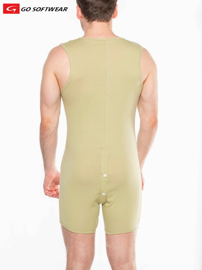 Combinaison ouverte au dos pour homme Go Softwear 4718 Lumber Jack - Sauge clair