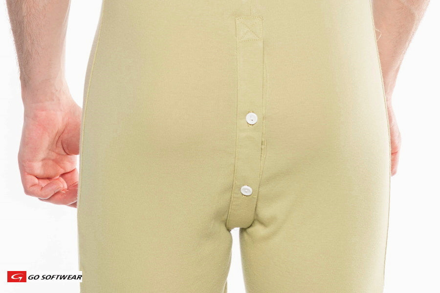 Combinaison ouverte au dos pour homme Go Softwear 4718 Lumber Jack - Sauge clair