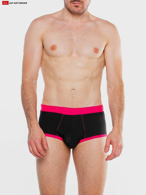 Go Softwear 4507 Herren Splash Full-Cut Badehose - Onyx