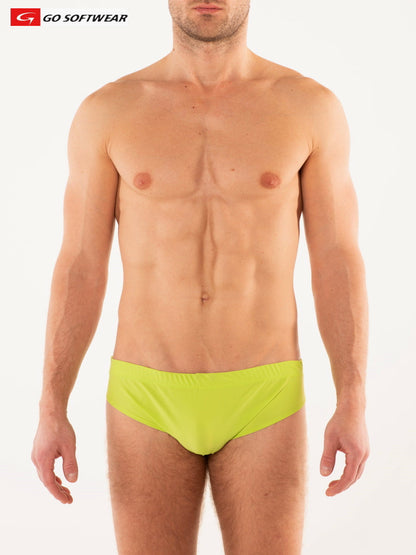 Go Softwear 4512 Herren Mykonos Bikini-Badehose - Limette
