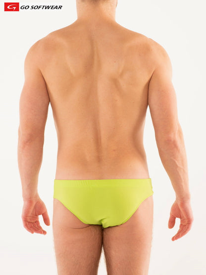 Go Softwear 4512 Herren Mykonos Bikini-Badehose - Limette
