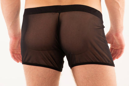 Go Softwear 3614 Men's Expose Weekend Shorty - Black