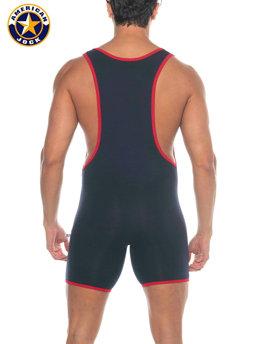 AMERICAN JOCK 8218 Herren Phys Ed Super Scoop Tanktop - Marineblau