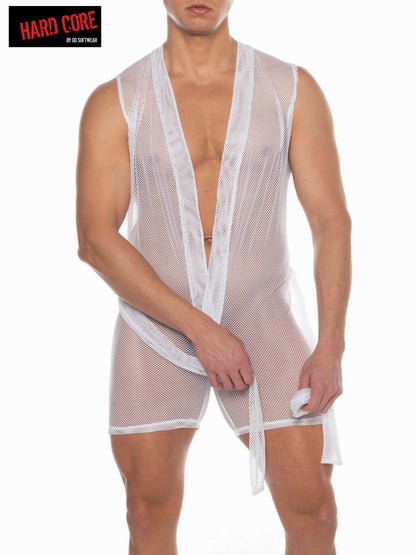 Go Softwear 3536 Herren Tryst ärmelloses Judo-Shirt - Weiß