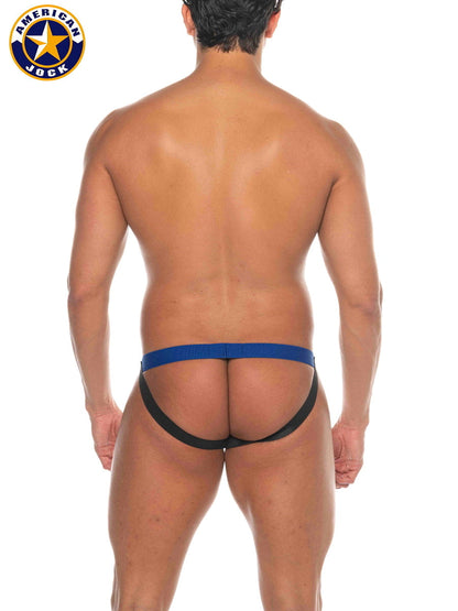 AMERICAN JOCK 8219 Men's Phys Ed Jockstrap - Navy