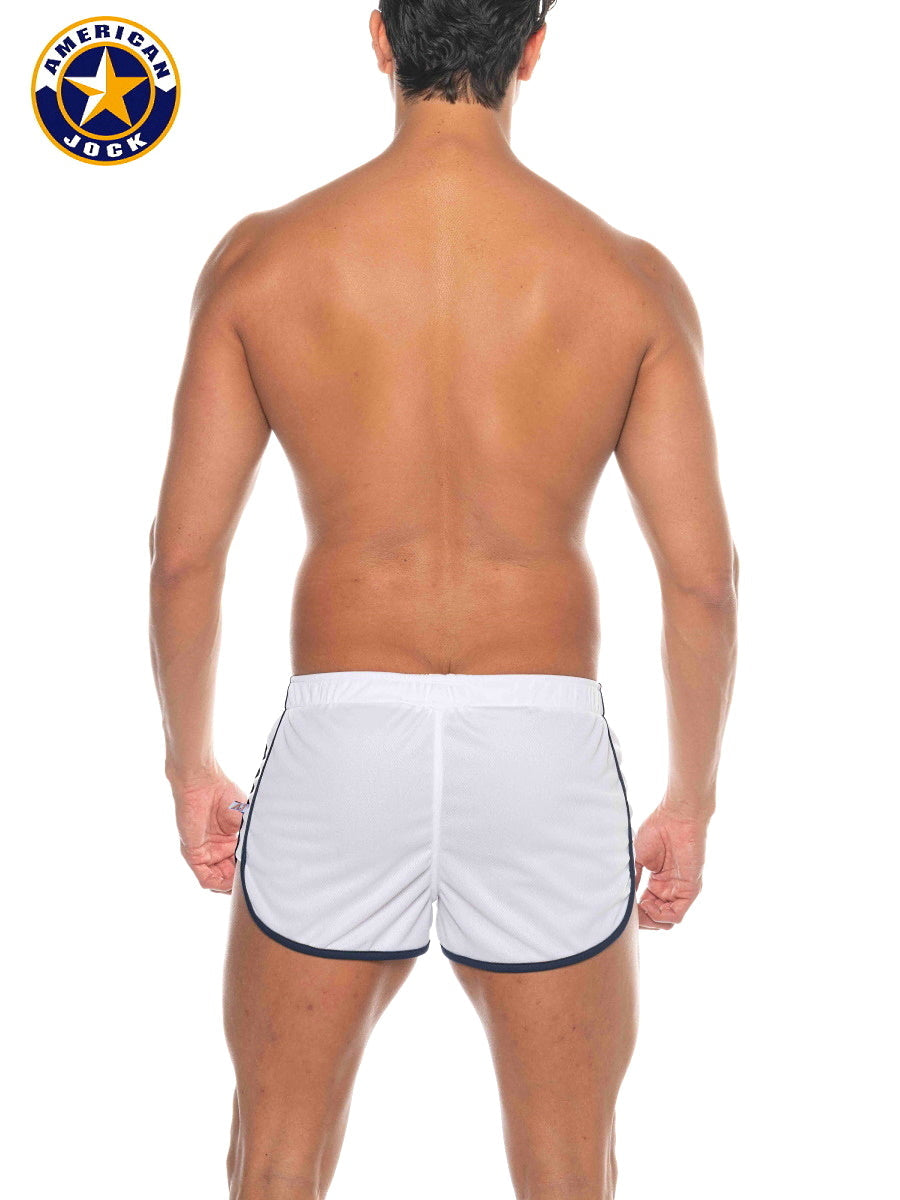 AMERICAN JOCK 8211 Herren Phys Ed Sportshorts - Weiß