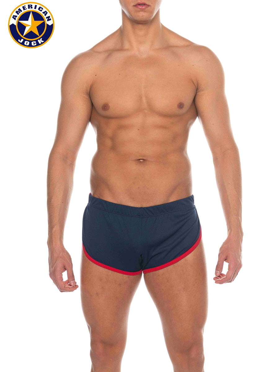 AMERICAN JOCK 8206 Herren Phys Ed Cool Down Short - Navy