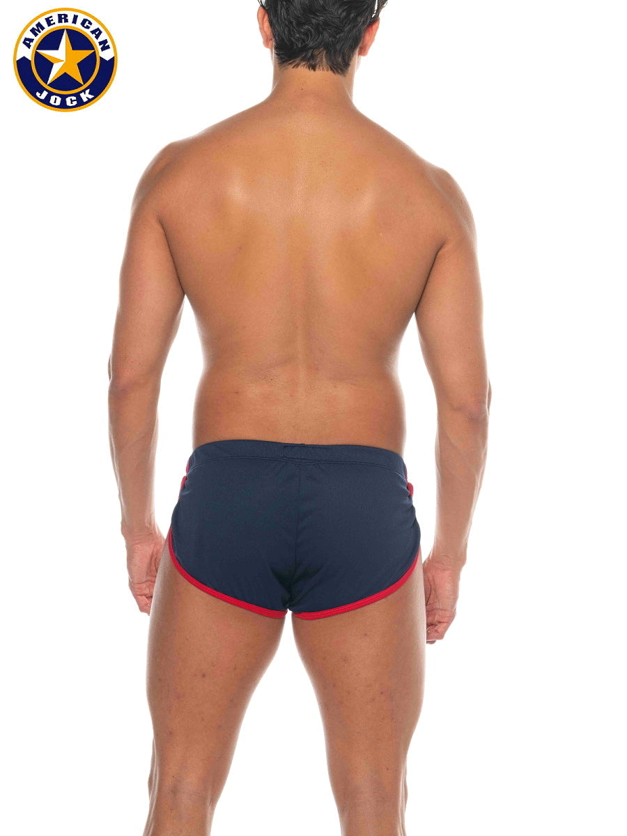 AMERICAN JOCK 8206 Herren Phys Ed Cool Down Short - Navy