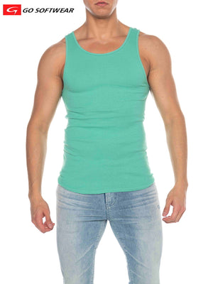 Go Softwear 4615 Pacific Ripp-Unterhemd für Herren – Spearmint