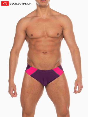 Maillot de bain bikini pour homme Majorca 4513 de Go Softwear - Prune