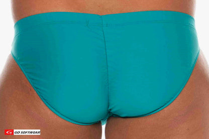 Go Softwear 4506 Men's La Palma 'Buns' Bikini Swim - Teal
