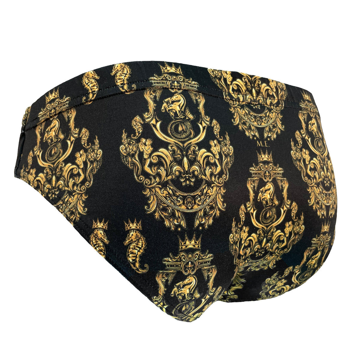 Maris Equi Gold Baroque Men's Swim Briefs