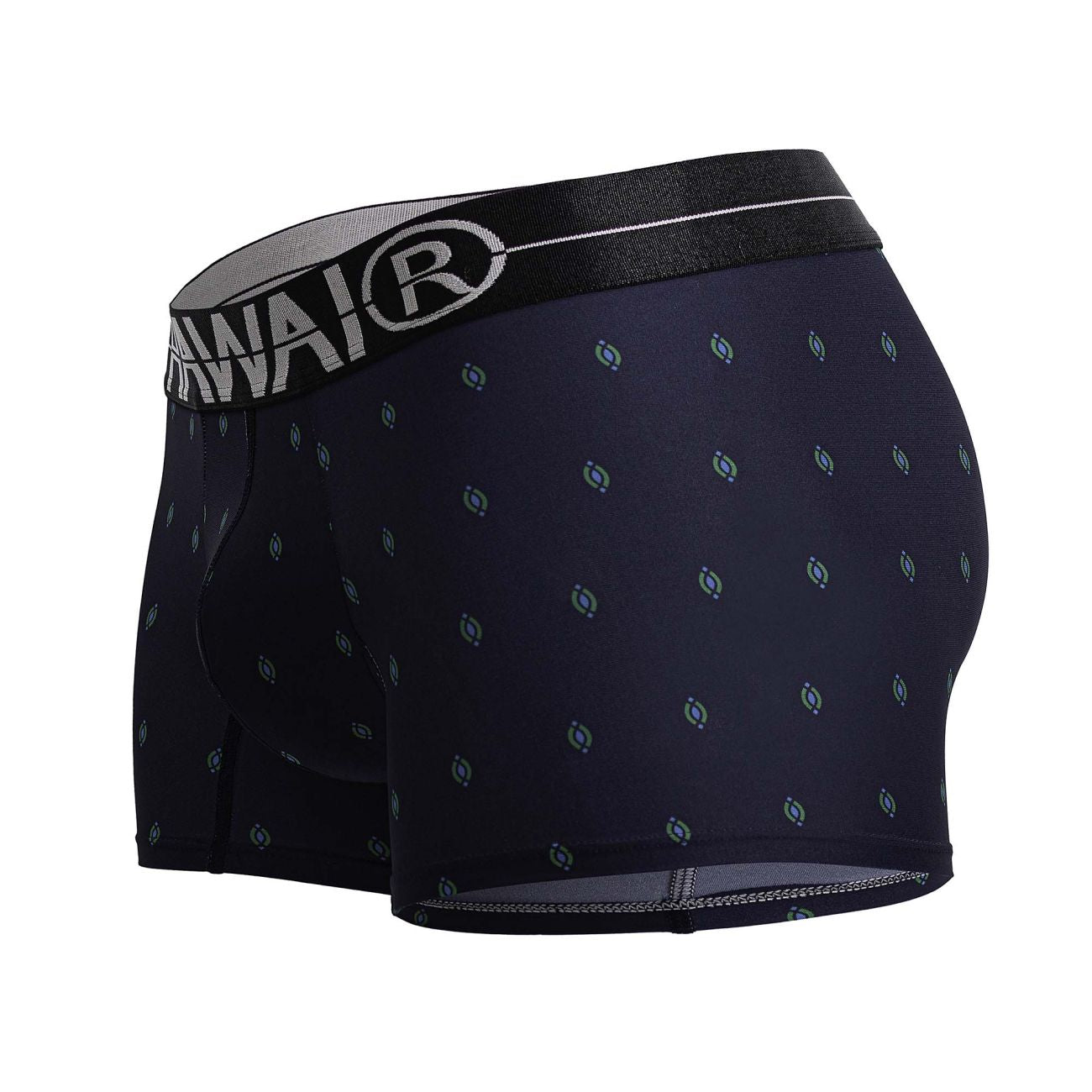HAWAI 42520 Bedruckte Mikrofaser-Badehose, Farbe Dunkelblau