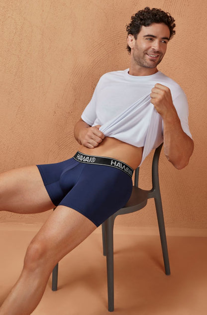 HAWAI 41977 Microfiber Trunks Color Dark Blue-01