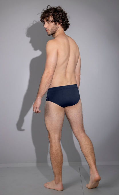 Slip en microfibre HAWAI 42241, couleur bleu foncé-01