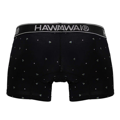 HAWAI 42570 Mikrofaser-Badehose, Farbe Schwarz