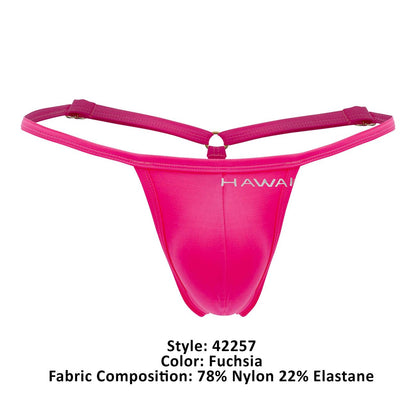 HAWAI 42257 Mikrofaser-String Farbe Fuchsia