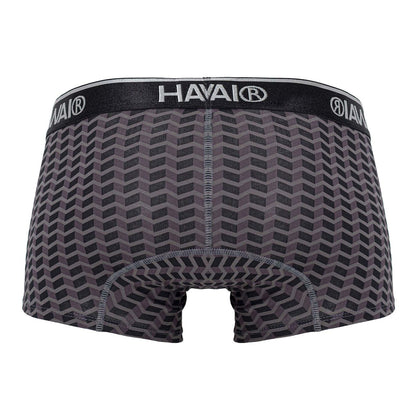 HAWAI 42371 Bedruckte Badehose Farbe Grau