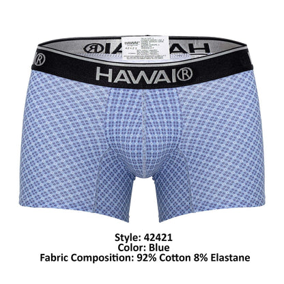 HAWAI 42421 Printed Trunks Color Blue