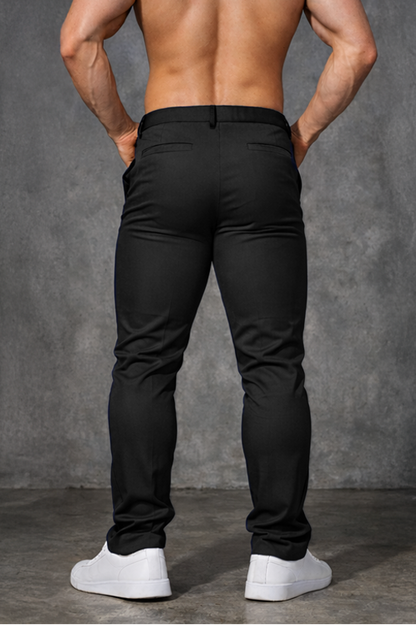 Jed North Men's Hybrid Athletic Pants - Black