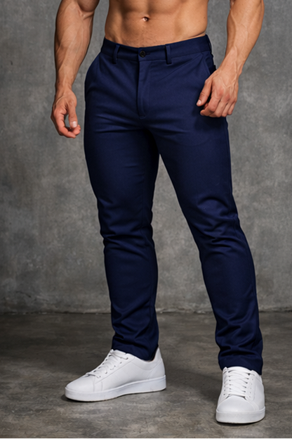 Jed North Men's Hybrid Athletic Pants  - Navy