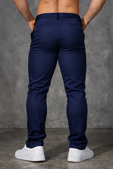 Jed North Men's Hybrid Athletic Pants  - Navy