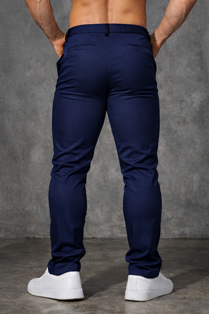 Jed North Men's Hybrid Athletic Pants  - Navy