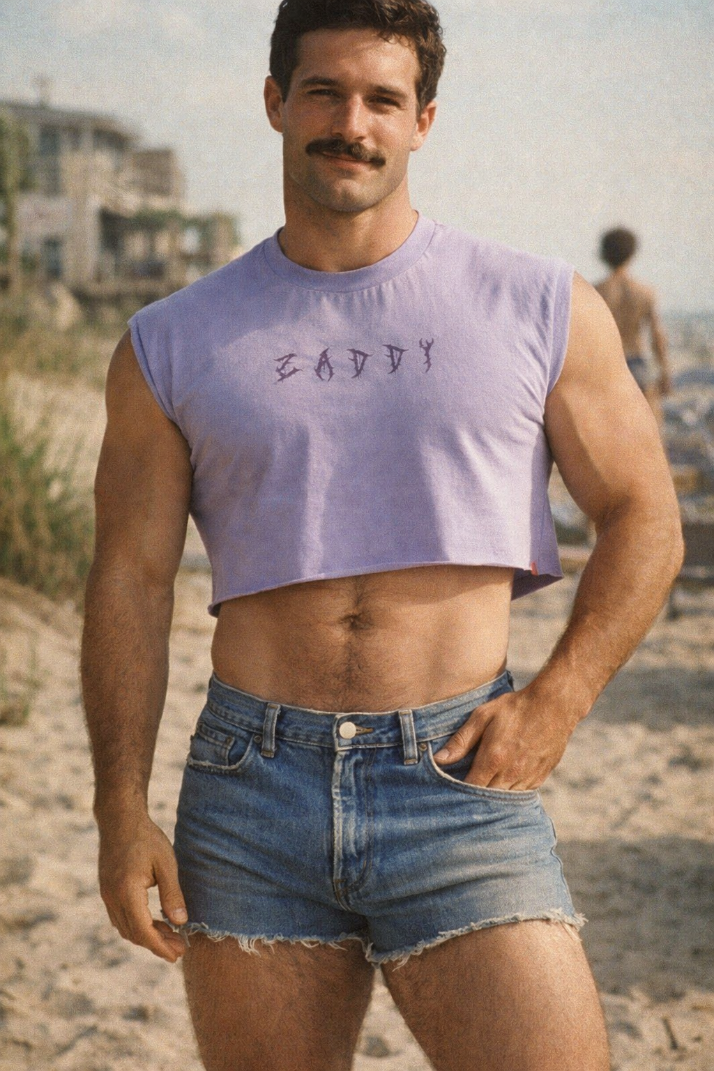 JJ Malibu Men's Escapism Muscle-Fit Crop Tank - Zaddy