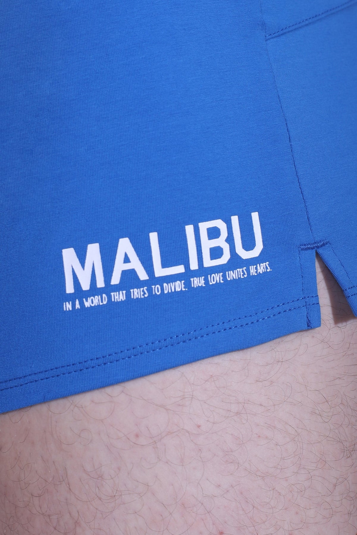 JJ Malibu Men's Stretch-It 2" Short Shorts - True Blue