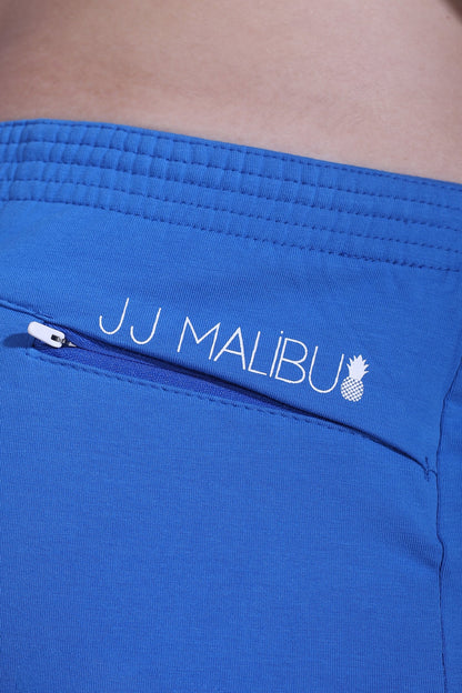 JJ Malibu Men's Stretch-It 2" Short Shorts - True Blue