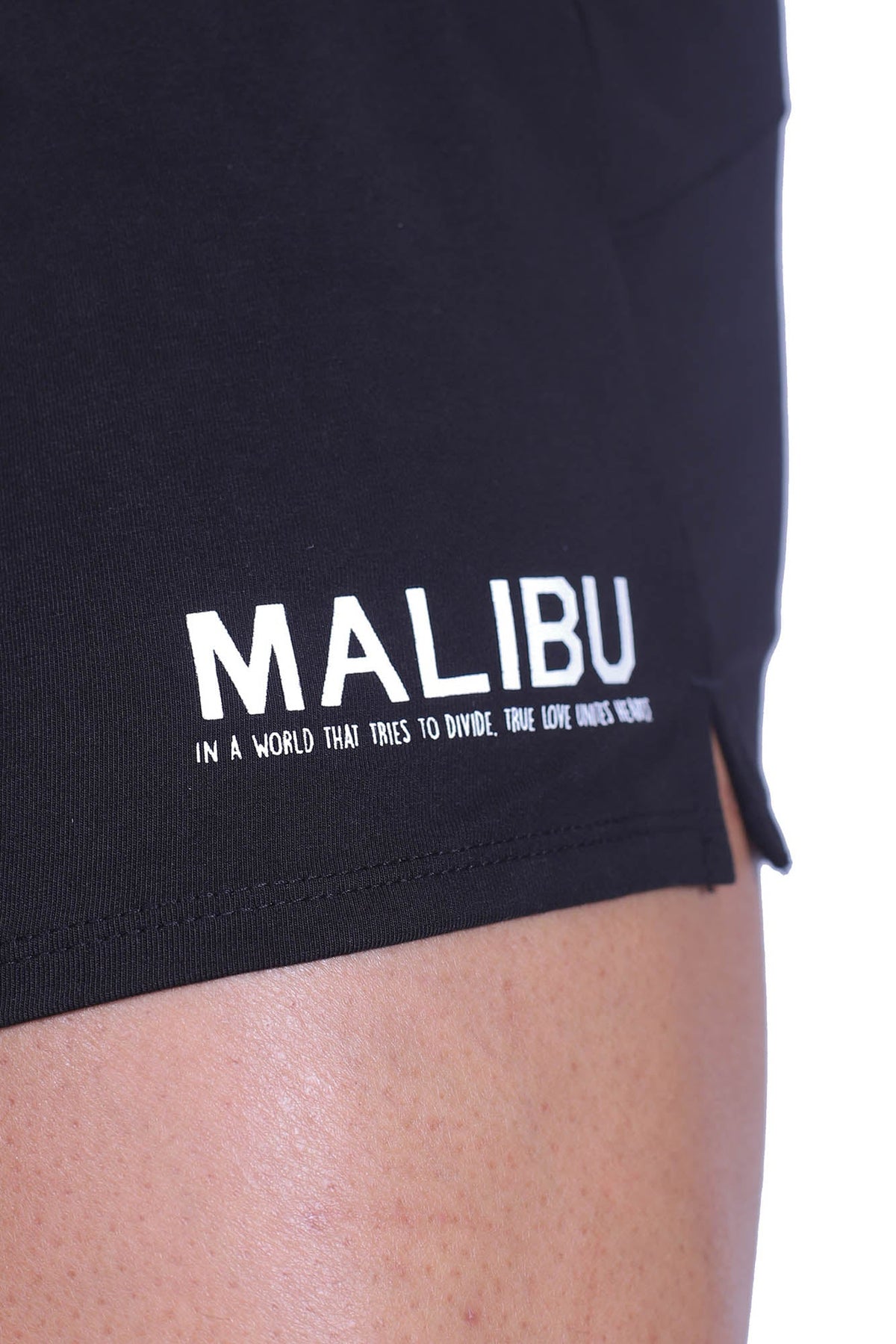 JJ Malibu Men's Stretch-It 2" Short Shorts - Midnight Black