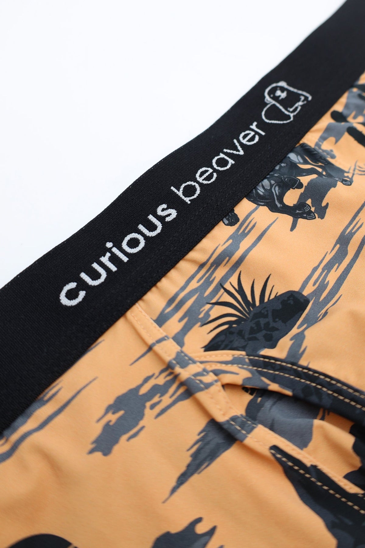 Curious Beaver Men's Boxer Briefs - Wild West
