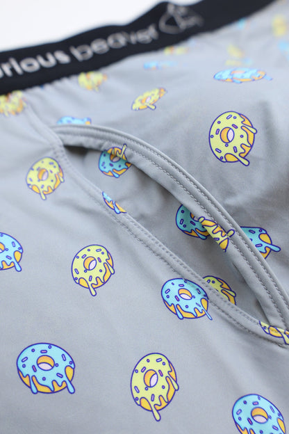 Curious Beaver Men's Boxer Briefs - Donuts