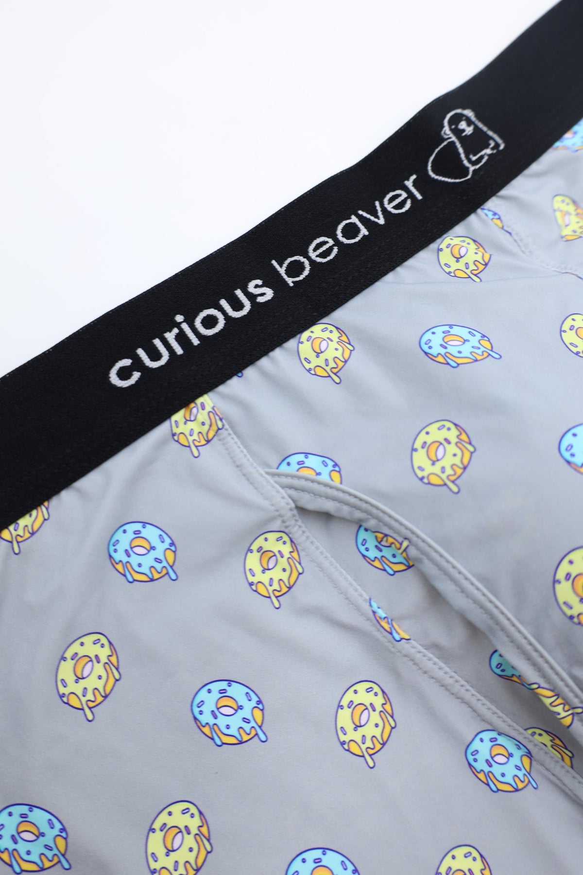 Curious Beaver Men's Boxer Briefs - Donuts