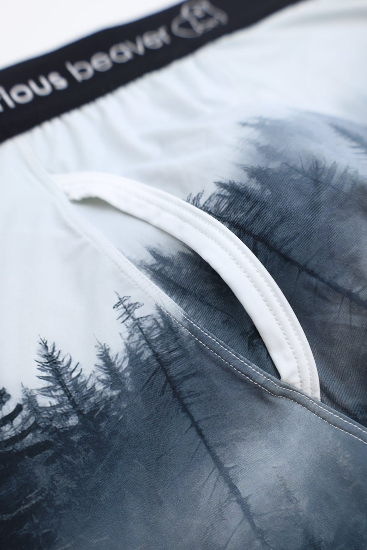 Curious Beaver Men's Boxer Briefs - Forest