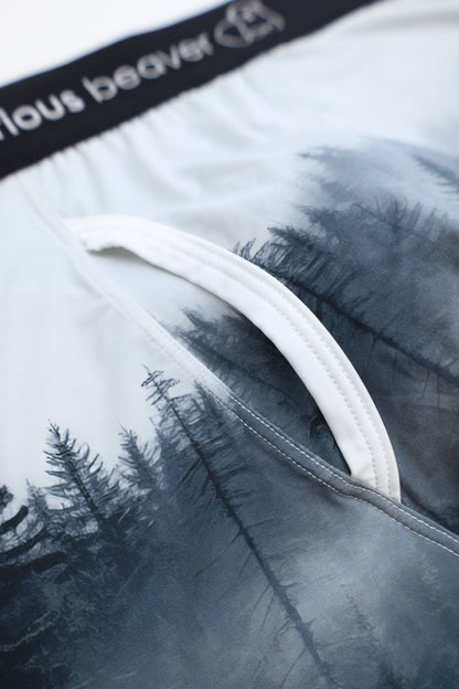 Curious Beaver Men's Boxer Briefs - Forest