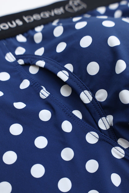 Curious Beaver Men's Boxer Briefs - Polka Dots