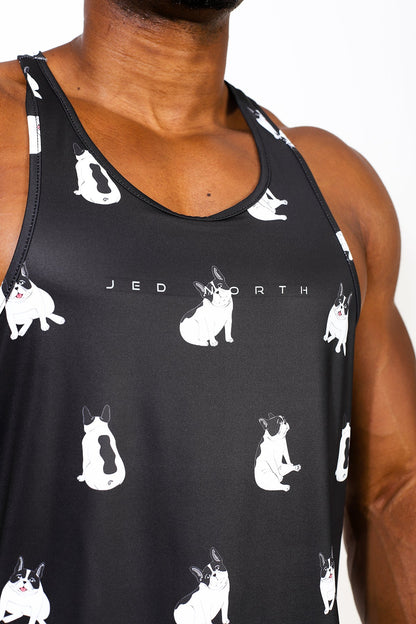 Jed North Men's Graphic Muscle Stringer - Bulldogs
