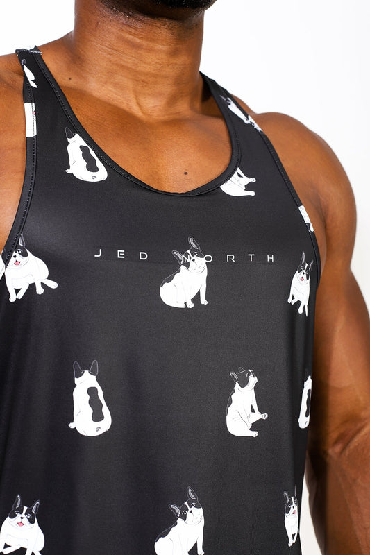 Jed North Men's Graphic Muscle Stringer - Bulldogs