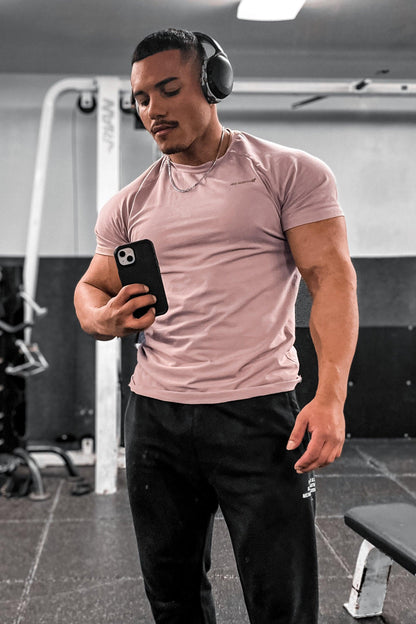 Jed North Men's Titan 2.0 Muscle-Fit T-Shirt - Salmon