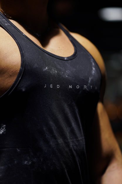 Jed North Men's Graphic Muscle Stringer - Marble